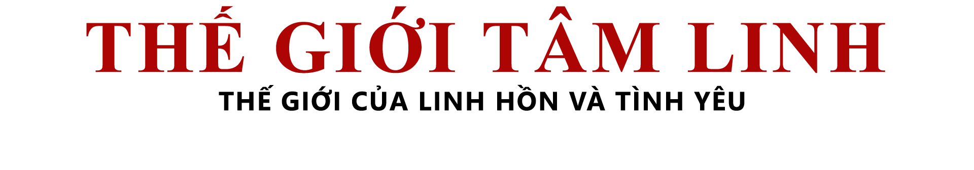 Thế Giới Tâm Linh Logo
